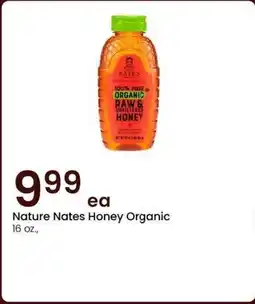 Albertsons Nature Nates Honey Organic offer