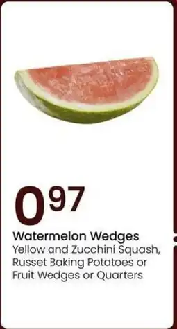 Albertsons Watermelon Wedges offer