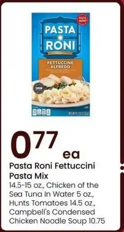 Albertsons Pasta Roni Fettuccini Pasta Mix offer