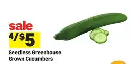 Meijer Seedless Greenhouse Grown Cucumbers offer