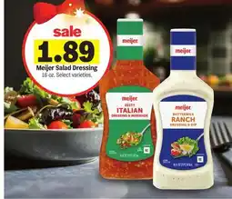 Meijer Meijer Salad Dressing offer