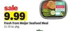 Meijer Fresh from Meijer Seafood Meal offer