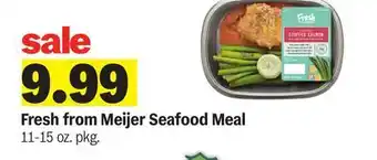 Meijer Fresh from Meijer Seafood Meal offer