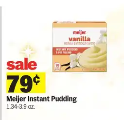 Meijer Meijer Instant Pudding offer