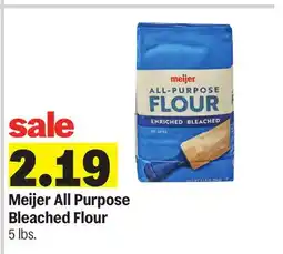 Meijer Meijer All Purpose Bleached Flour offer