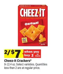 Meijer Cheez-It Crackers offer