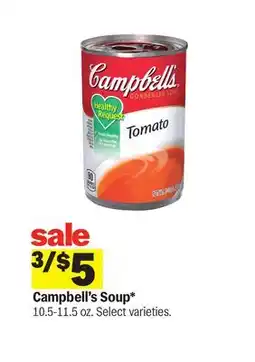 Meijer Campbell's Soup offer