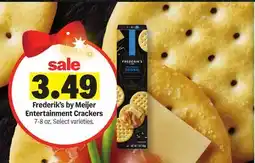 Meijer Frederik's by Meijer Entertainment Crackers offer