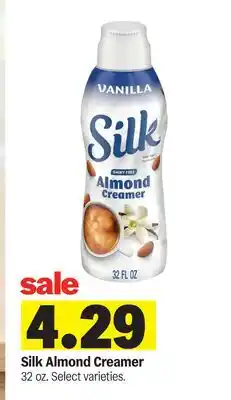 Meijer Silk Almond Creamer offer