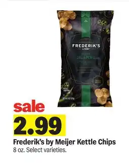 Meijer Frederik's by Meijer Kettle Chips offer