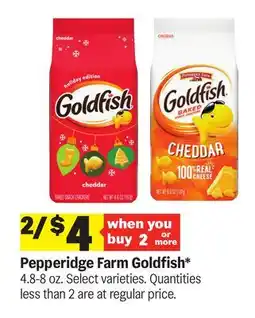 Meijer Pepperidge Farm Goldfish offer