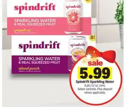 Meijer Spindrift Sparkling Water offer