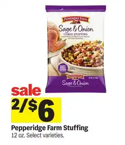 Meijer Pepperidge Farm Stuffing offer