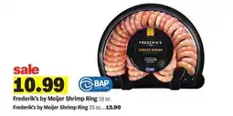 Meijer Frederik's by Meijer Shrimp Ring offer
