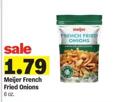 Meijer Meijer French Fried Onions offer