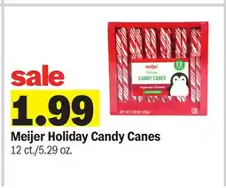 Meijer Meijer Holiday Candy Canes offer