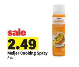 Meijer Meijer Cooking Spray offer