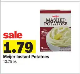 Meijer Meijer Instant Potatoes offer