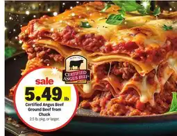 Meijer Certified Angus Beef Ground Beef from Chuck offer