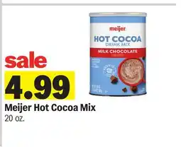 Meijer Meijer Hot Cocoa Mix offer