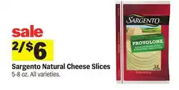 Meijer Sargento Natural Cheese Slices offer