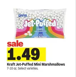 Meijer Kraft Jet-Puffed Mini Marshmallows offer