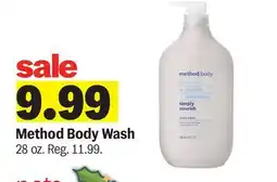 Meijer Method Body Wash offer