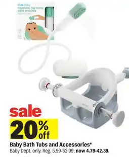 Meijer Baby Bath Tubs and Accessories offer
