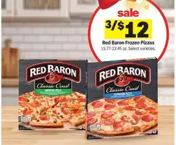 Meijer Red Baron Frozen Pizzas offer