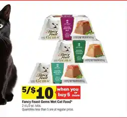 Meijer Fancy Feast Gems Wet Cat Food offer