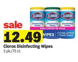 Meijer Clorox Disinfecting Wipes offer
