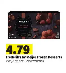 Meijer Frederik's by Meijer Frozen Desserts offer