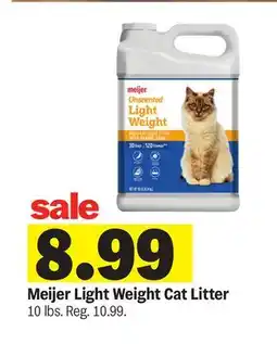 Meijer Meijer Light Weight Cat Litter offer