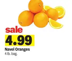 Meijer Navel Oranges offer