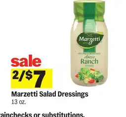 Meijer Marzetti Salad Dressings offer