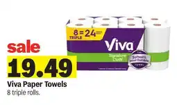 Meijer Viva Paper Towels offer