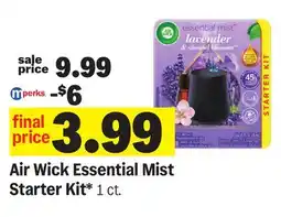 Meijer Air Wick Essential Mist Starter Kit offer