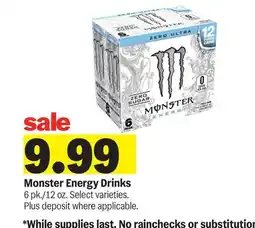 Meijer Monster Energy Drinks offer