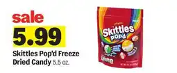 Meijer Skittles Pop'd Freeze Dried Candy offer