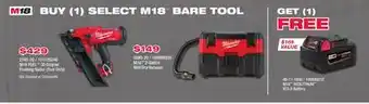 Fleet Farm MILWAUKEE SELECT M18 TM BARE TOOL offer