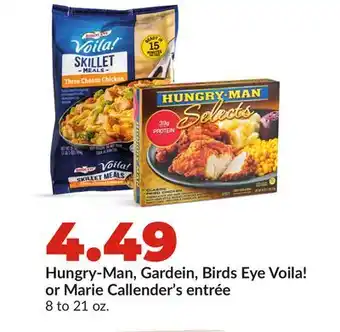 Hy-Vee Hungry-Man, Gardein, Birds Eye Voila! or Marie Callender's entrée offer