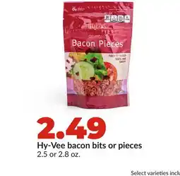 Hy-Vee Hy-Vee bacon bits or pieces offer
