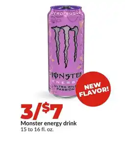 Hy-Vee Monster energy drink offer