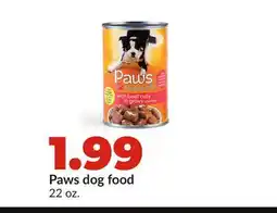 Hy-Vee Paws dog food offer