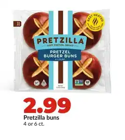 Hy-Vee Pretzilla buns offer
