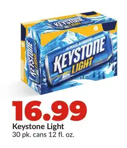 Hy-Vee Keystone Light offer