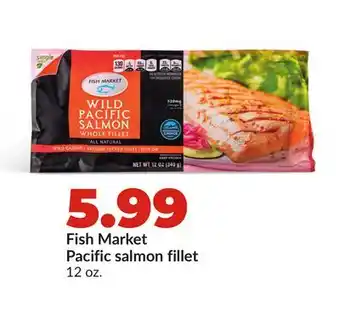 Hy-Vee Fish Market Pacific salmon fillet offer