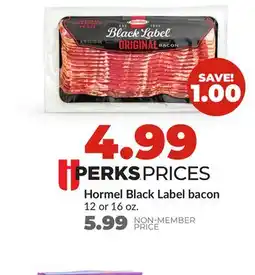 Hy-Vee Hormel Black Label bacon offer