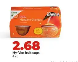 Hy-Vee Hy-Vee fruit cups offer