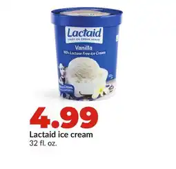 Hy-Vee Lactaid ice cream offer